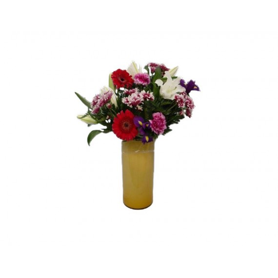 Ramo de flores (Liliums y crisantemos)