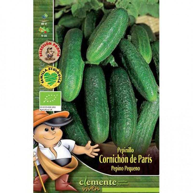 Semillas de Pepinillo Cornichón de París por 1,90€.