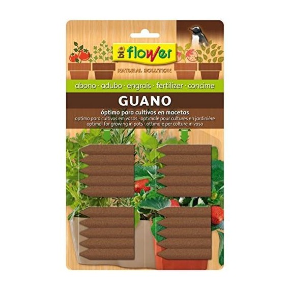 Abono Clavos Guano BIO Flower