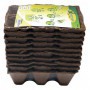 Pack 10 Macetas de Turba Cuadradas