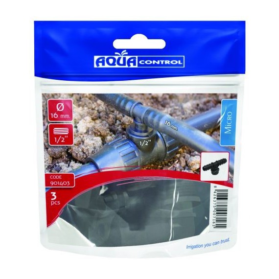 T Mixta 16mm Pack 3pcs