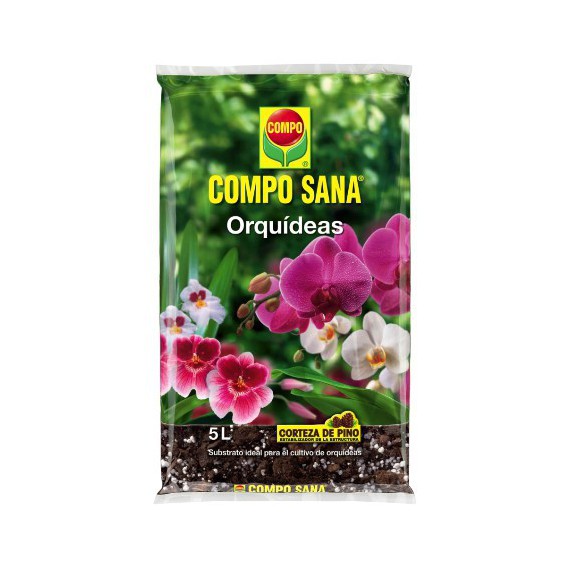 Sustrato Orquídeas 5 L COMPO
